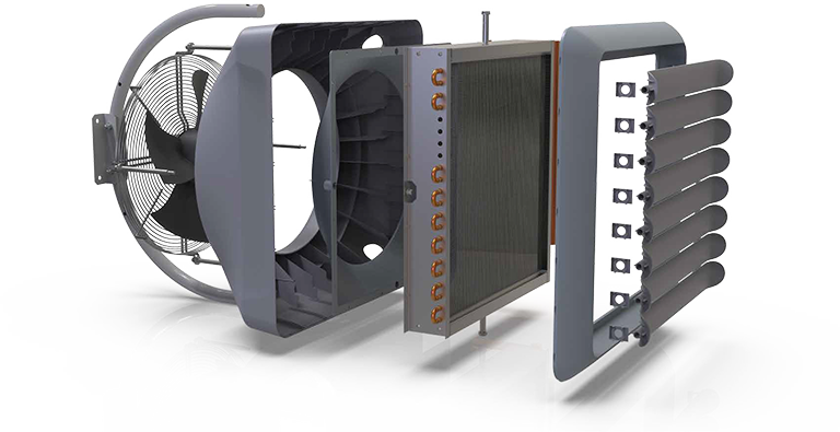 Корпус тепловентилятора